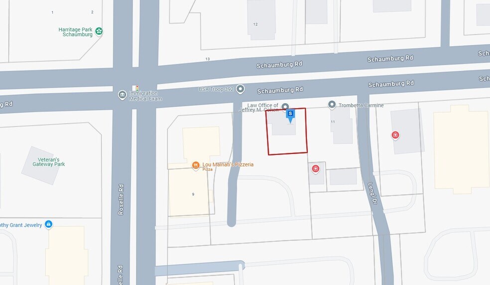 11 E Schaumburg Rd, Schaumburg, IL à vendre - Plan cadastral - Image 2 de 2