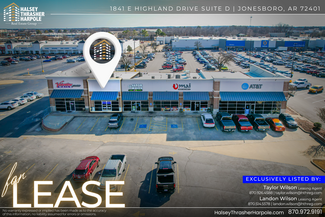 More details for 1841 E Highland Dr, Jonesboro, AR - Office/Retail for Lease