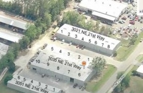 3021 NE 21st Way, Gainesville, FL for sale - Aerial - Image 3 of 3