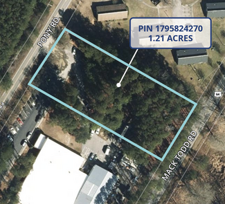 Plus de détails pour 600 Pony Rd, Zebulon, NC - Terrain à vendre