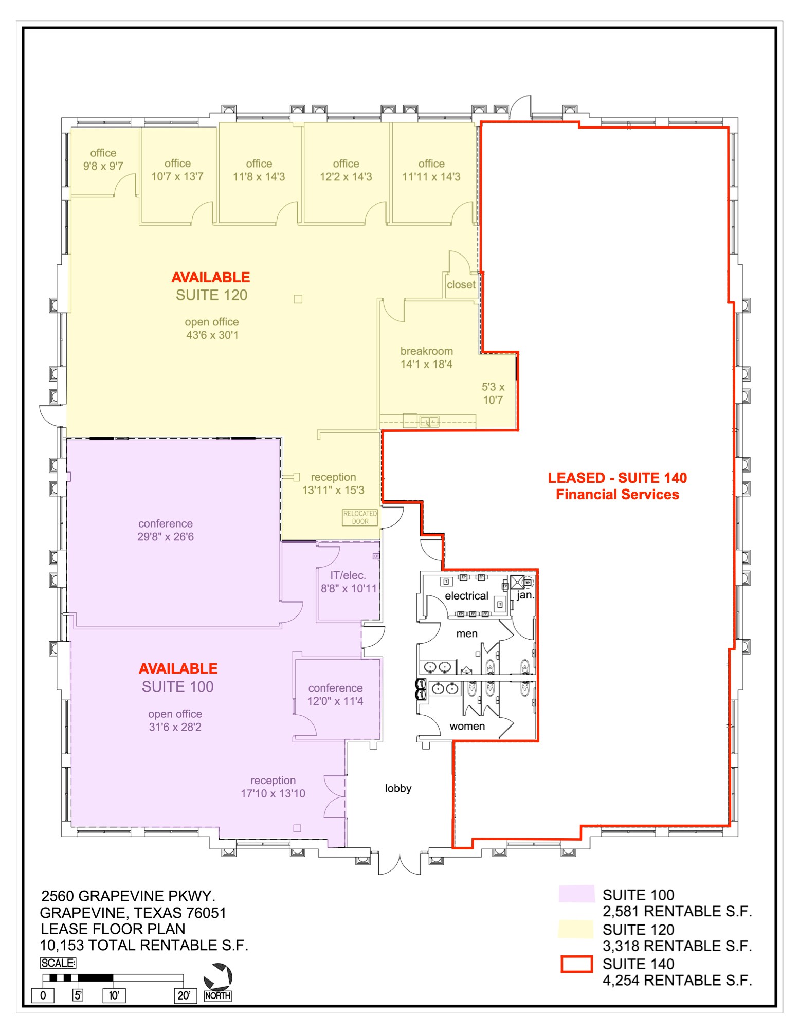 2560 SW Grapevine Pky, Grapevine, TX for lease Floor Plan- Image 1 of 11