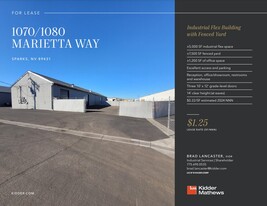 1070-1080 Marietta Way, Sparks NV - Warehouse