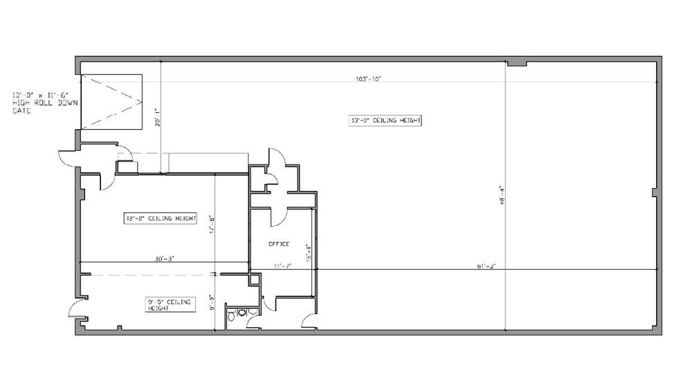 4548 37th St, Long Island City, NY for lease - Floor Plan - Image 2 of 2