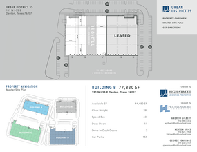 I-35 E, Denton, TX for lease Floor Plan- Image 1 of 14