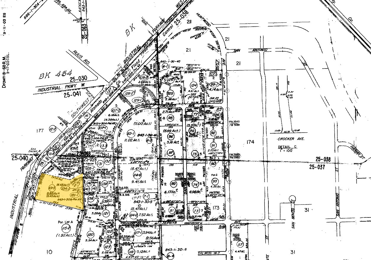 1660-1678 Delta Ct, Hayward, CA à louer Plan cadastral- Image 1 de 2