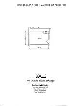 301 Georgia St, Vallejo, CA à louer Plan de site- Image 1 de 4