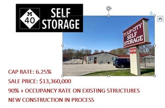 Plus de détails pour Tulip City / M40 Self Storage - UPDATED – Spécialité à vendre, Holland, MI