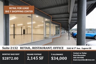 2170-2188 W 6th Ave, Eugene, OR for lease Building Photo- Image 1 of 2