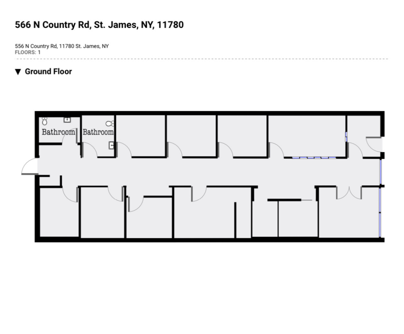 556 Route 25A, Saint James, NY à louer Plan d  tage- Image 1 de 8