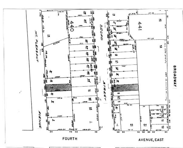 175 Mount Pleasant Ave, Newark, NJ for sale Plat Map- Image 1 of 1