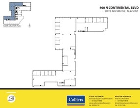 300 Continental Blvd, El Segundo, CA for lease Floor Plan- Image 2 of 2