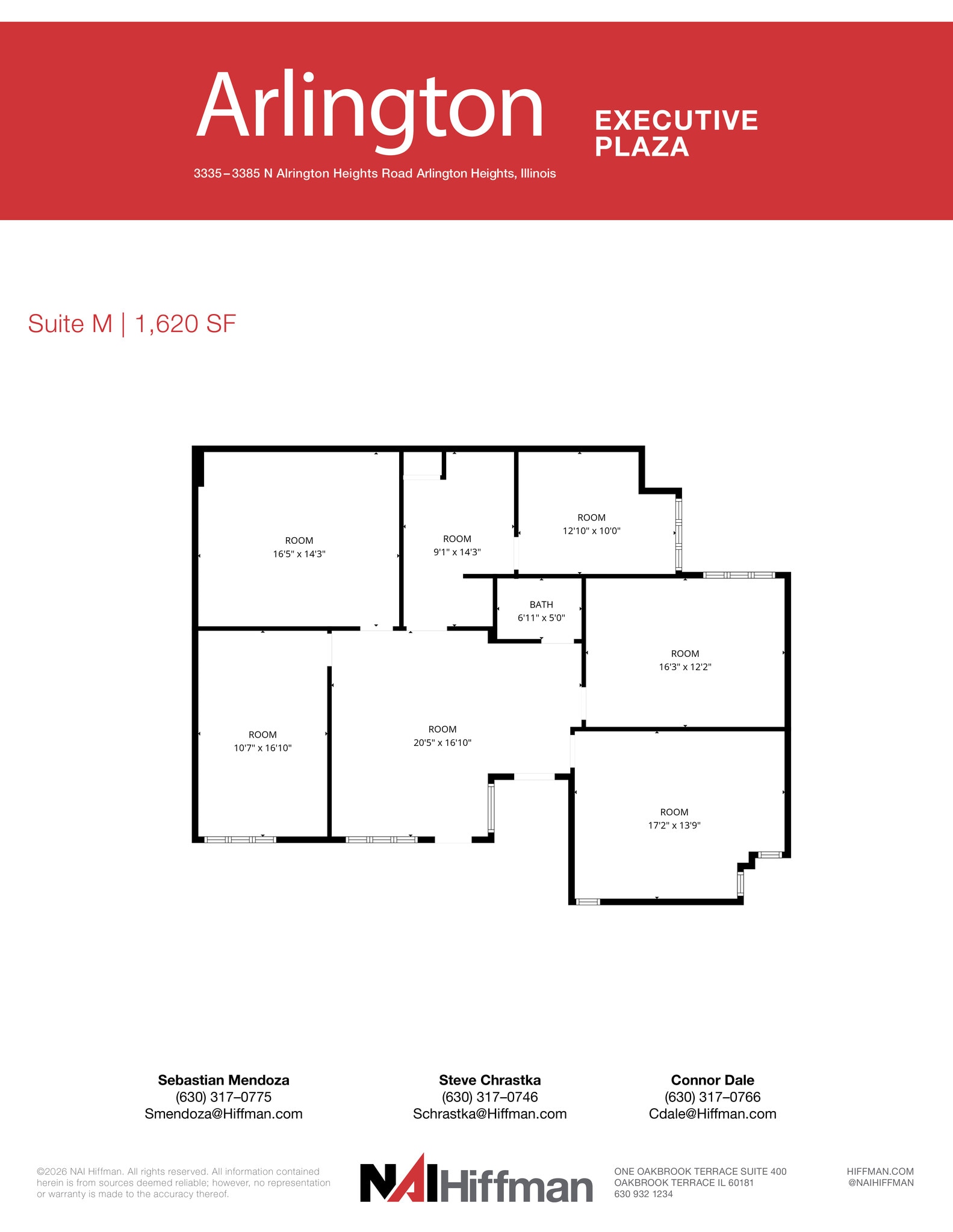 3365 N Arlington Heights Rd, Arlington Heights, IL à louer Plan d’étage- Image 1 de 1