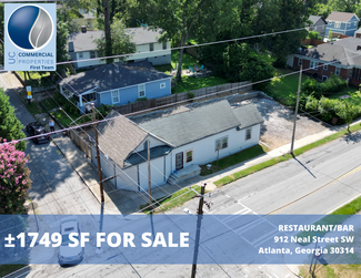 Plus de détails pour 912 Neal St NW, Atlanta, GA - Vente au détail à vendre