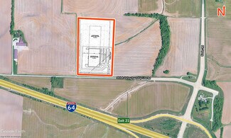 Plus de détails pour 8971 Shiloh Valley Township Line Rd, Lebanon, IL - Industriel à louer