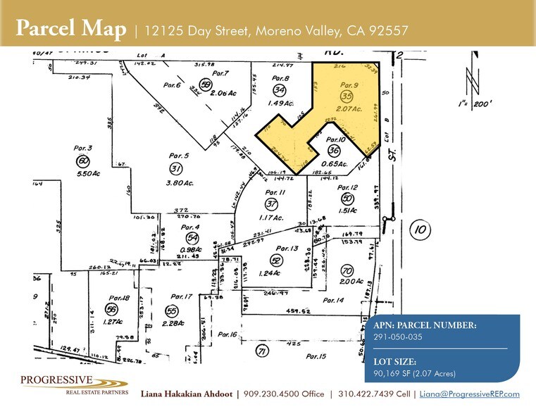 12125 Day St, Moreno Valley, CA à louer - Plan cadastral - Image 2 de 12