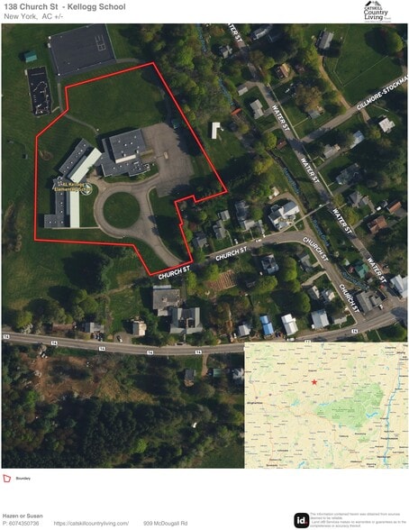 138 Church St, Treadwell, NY à louer - Plan cadastral - Image 2 de 2