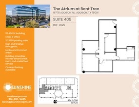 16775 Addison Rd, Addison, TX for lease Site Plan- Image 1 of 1