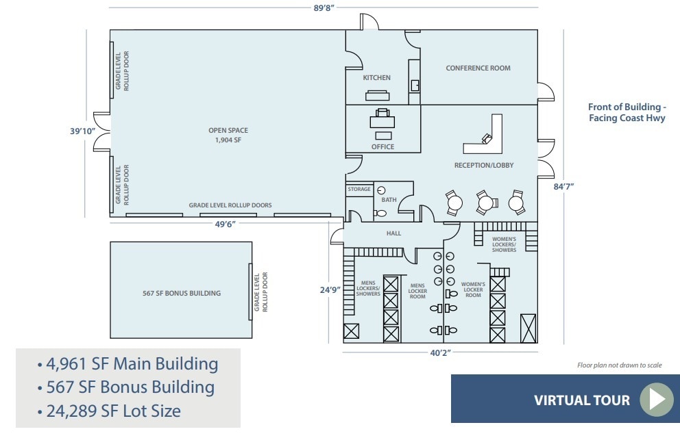 1523 S Coast Hwy, Oceanside, CA à vendre Plan d’étage- Image 1 de 1