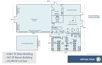 1523 S Coast Hwy, Oceanside, CA à vendre Plan d’étage- Image 1 de 1