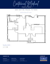 4401 Coit Rd, Frisco, TX à louer Plan d’étage- Image 1 de 1