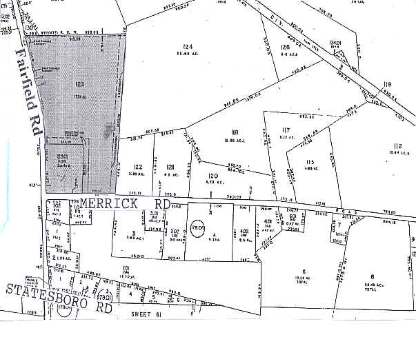 317 Fairfield Rd, Howell, NJ for sale - Plat Map - Image 2 of 8