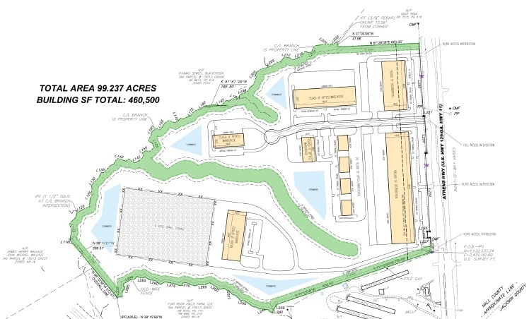 3800 Athens Hwy, Talmo, GA for lease - Site Plan - Image 2 of 2