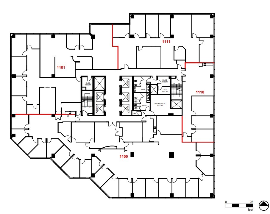 5255 Yonge St, Toronto, ON for lease Floor Plan- Image 1 of 1