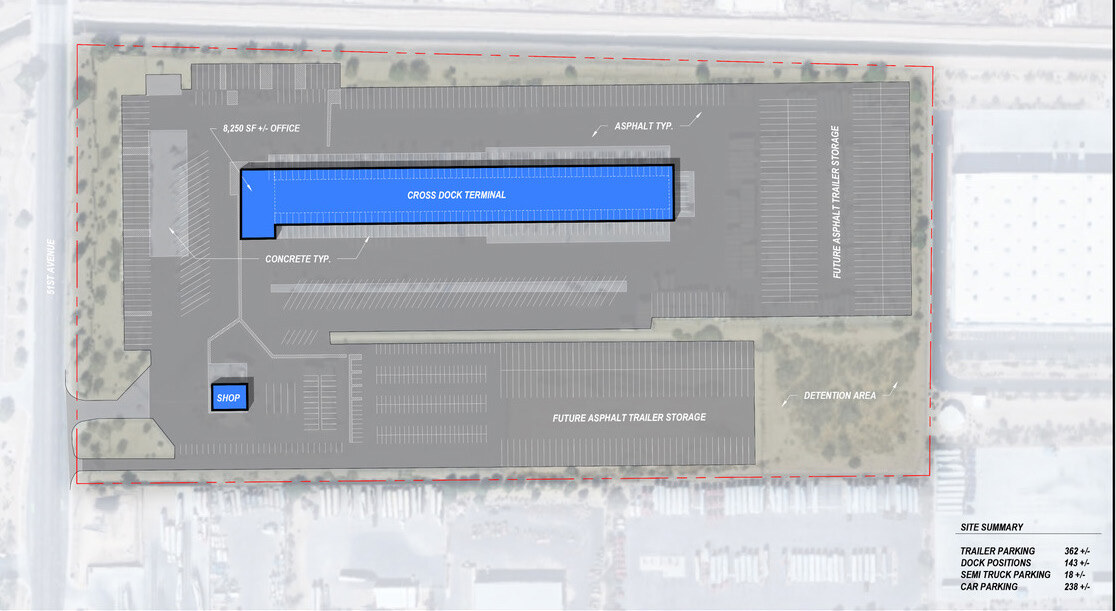 2021 S 51st Ave, Phoenix, AZ for lease Site Plan- Image 1 of 1