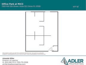1200 NW 78th Ave, Doral, FL à louer Plan d’étage- Image 1 de 1