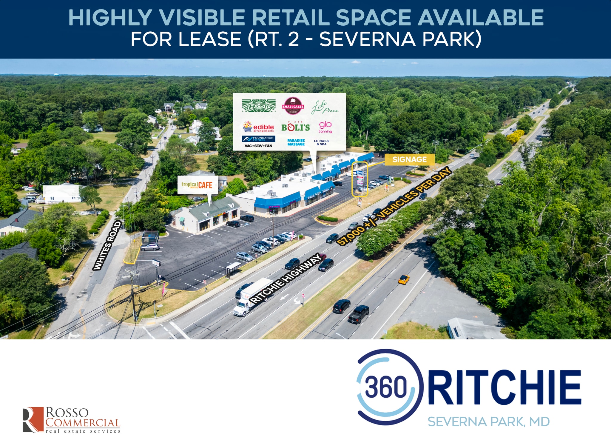 342-366 Ritchie Hwy, Severna Park, MD à louer Photo du bâtiment- Image 1 de 5
