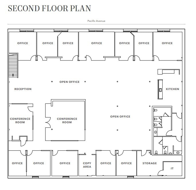 545-559 Pacific Ave, San Francisco, CA for lease Floor Plan- Image 1 of 1