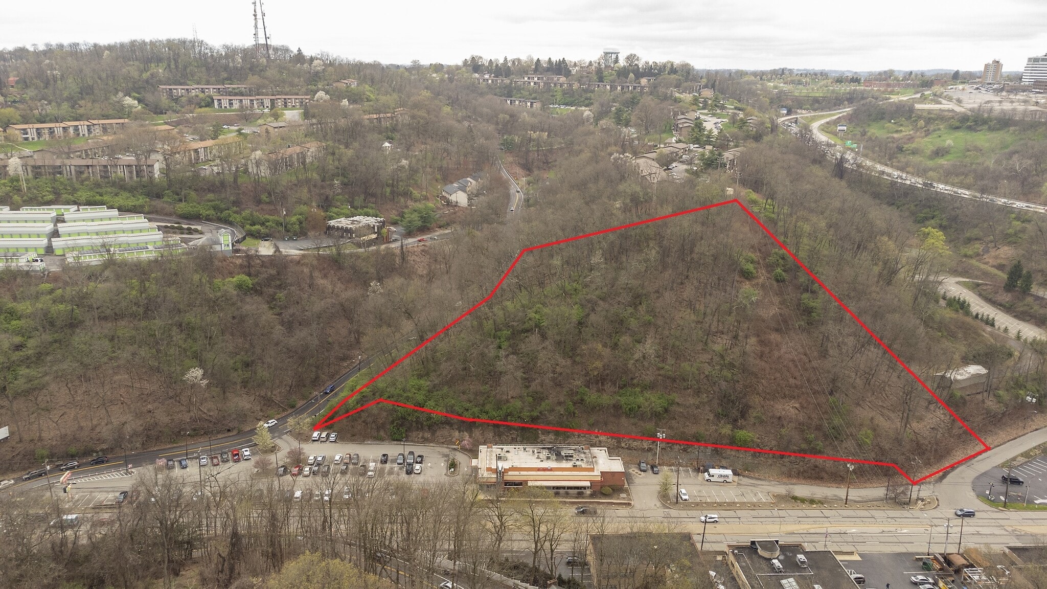 Crane Ave/Banksville ave, Pittsburgh, PA à vendre Aérien- Image 1 de 15