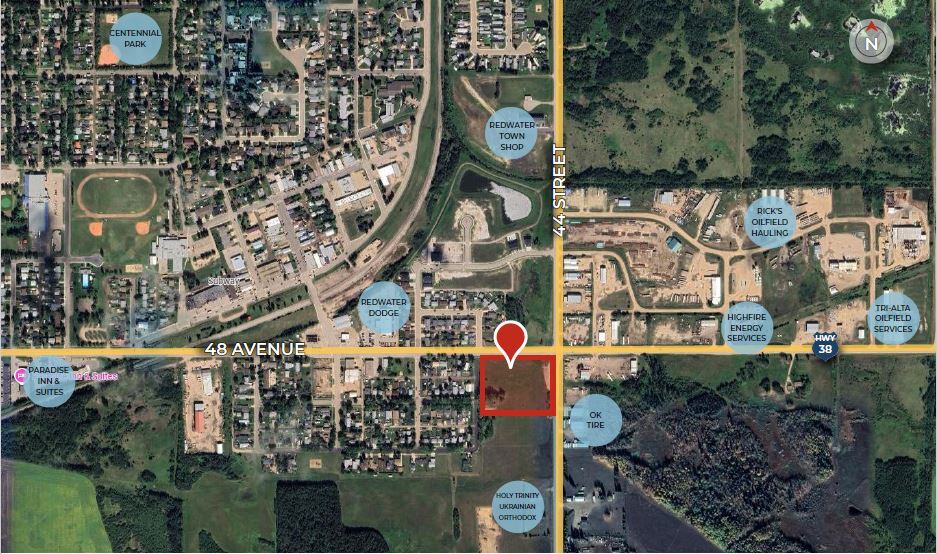 4707-4715 44th St, Redwater, AB à vendre - Photo du bâtiment - Image 2 de 3