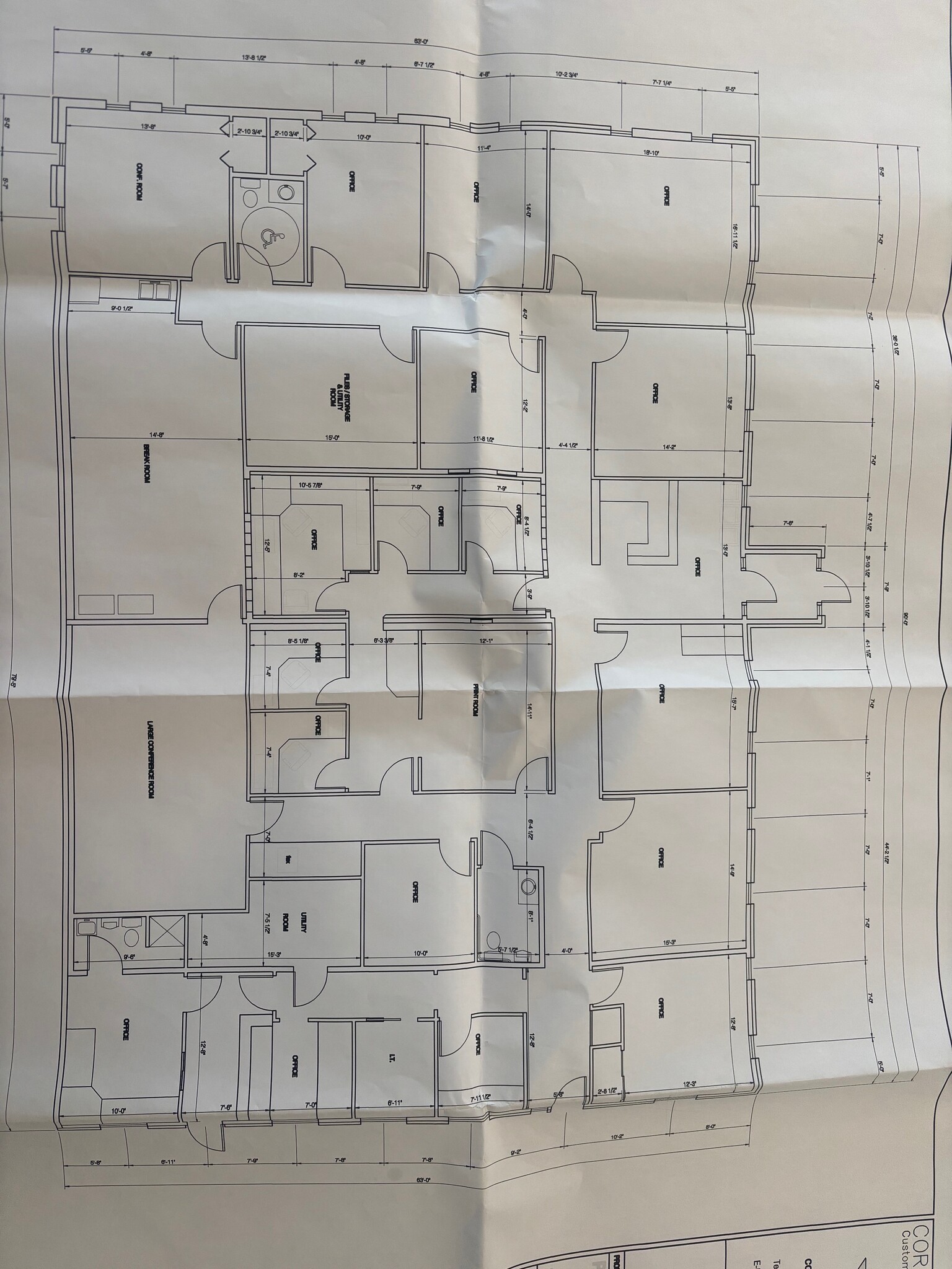 4424 Dickinson Rd, De Pere, WI à louer Plan d’étage- Image 1 de 1