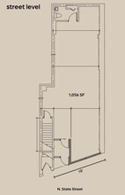 1131 N State St, Chicago, IL for lease Floor Plan- Image 1 of 1
