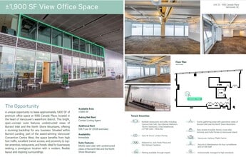 1055 Canada Pl, Vancouver, BC à louer Plan d’étage- Image 1 de 2