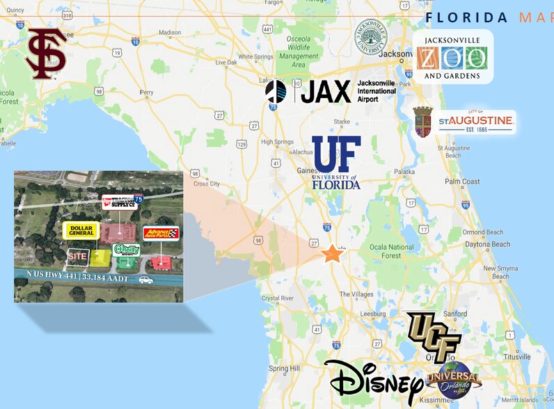 7451 US 441 hwy, Ocala, FL à vendre - Photo du bâtiment - Image 2 de 2