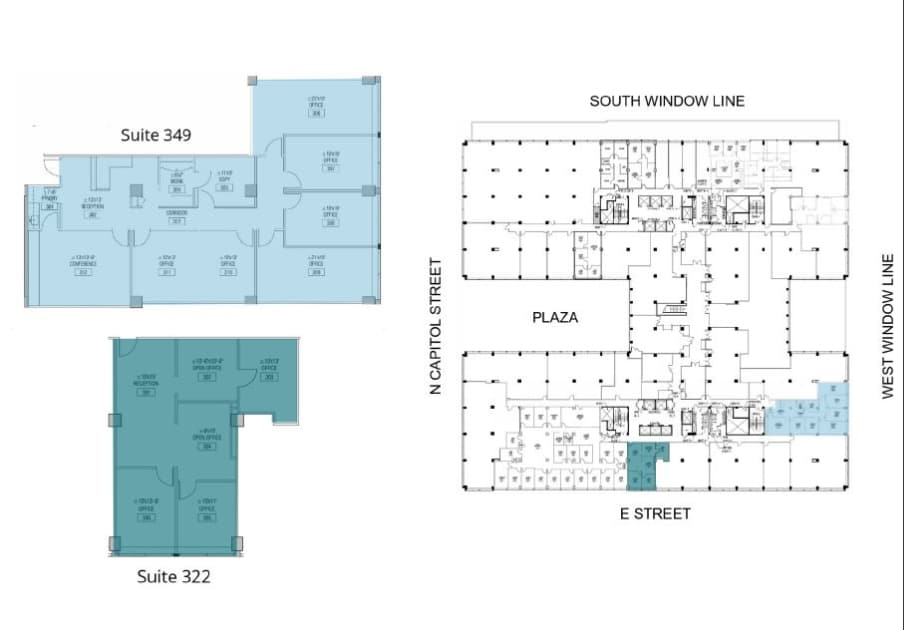 400-444 N Capitol St NW, Washington, DC à louer Plan d’étage- Image 1 de 1