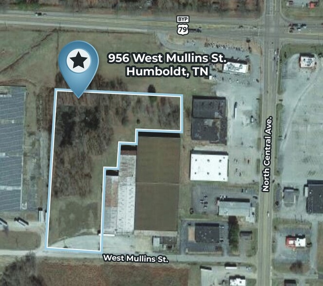965 W Mullins St, Humboldt, TN à louer - Plan de site - Image 2 de 4