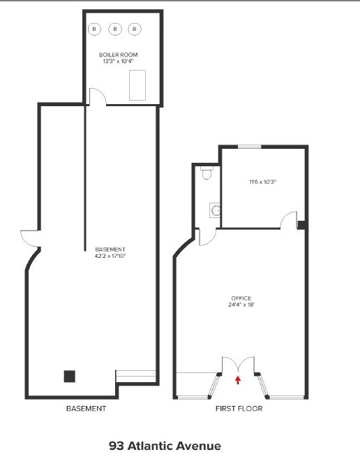 93 Atlantic Ave, Brooklyn, NY for lease Floor Plan- Image 1 of 1