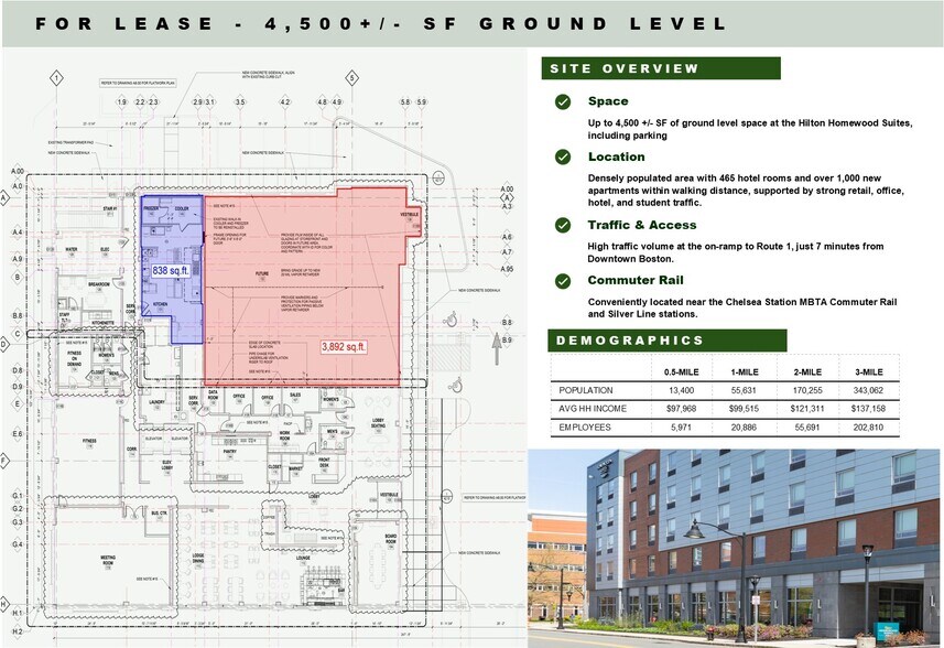 145 Beech St, Chelsea, MA à louer - Plan de site - Image 2 de 3