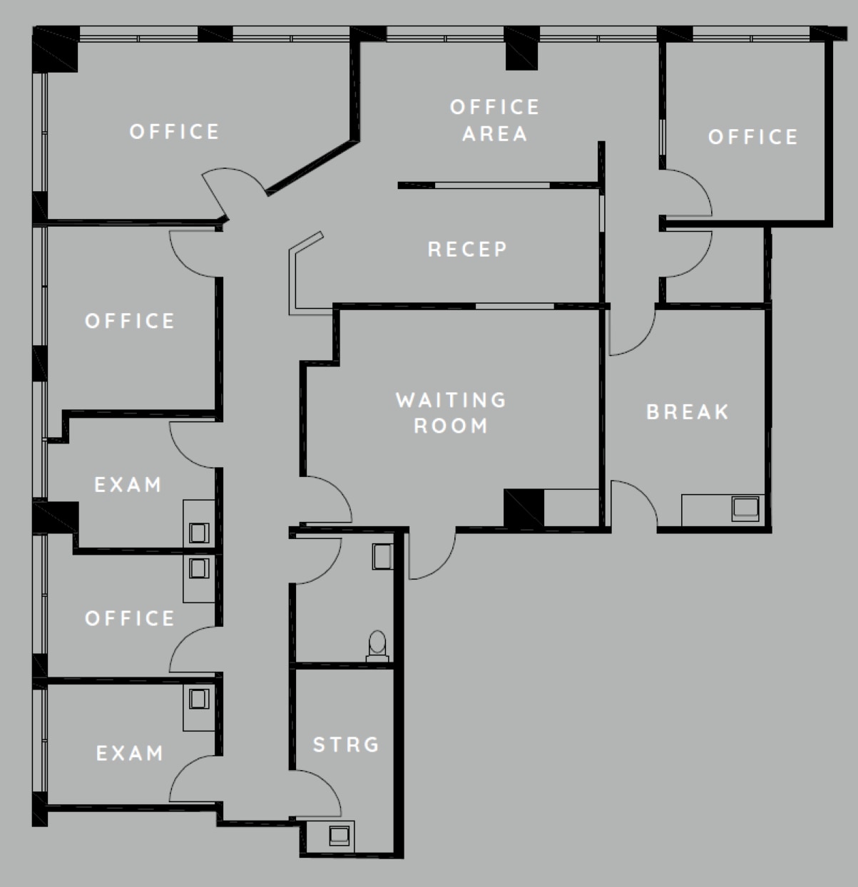 310 Santa Fe Dr, Encinitas, CA à louer Plan d’étage- Image 1 de 1