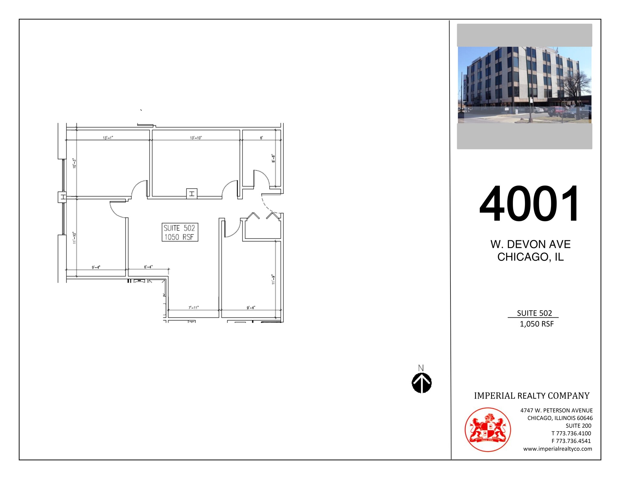 4001 W Devon Ave, Chicago, IL for lease Site Plan- Image 1 of 2