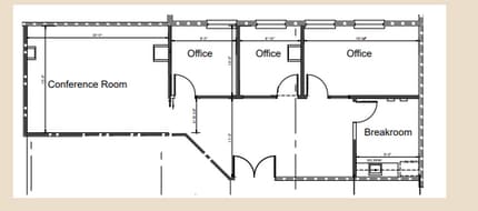1401-1485 1st St, Napa, CA for lease Floor Plan- Image 1 of 1