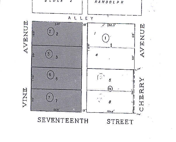 637 S Vine Ave, Tucson, AZ à louer - Plan cadastral - Image 2 de 3
