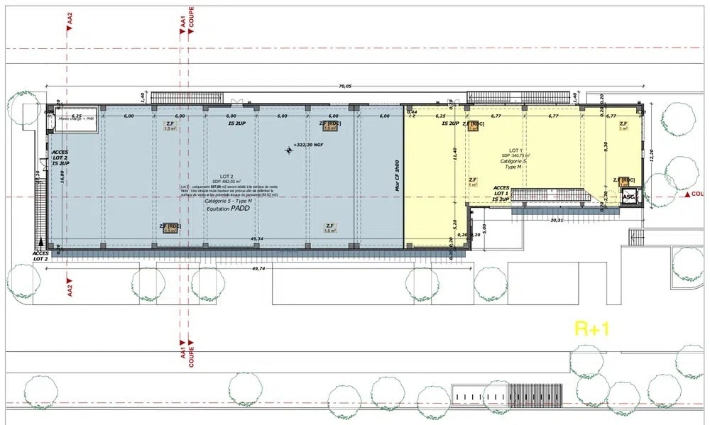 1610 Route Nationale 6, Limonest for lease Floor Plan- Image 1 of 1