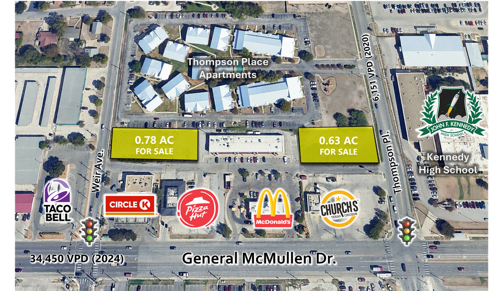 1816 S General McMullen Dr, San Antonio, TX à vendre - Photo du bâtiment - Image 3 de 3