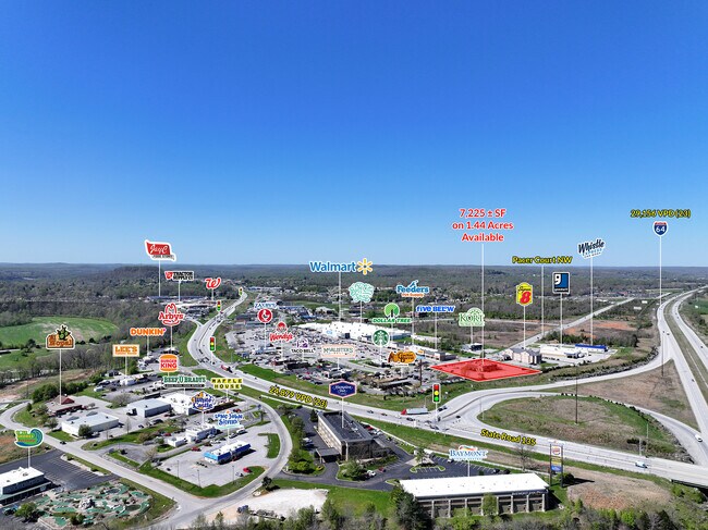 Plus de détails pour 160 Pacer Dr NW, Corydon, IN - Commerce de détail à louer