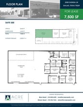 2530 Glenda Ln, Dallas, TX for lease Floor Plan- Image 1 of 1