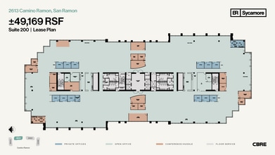2603-2633 Camino Ramon, San Ramon, CA à louer Plan d’étage- Image 1 de 1